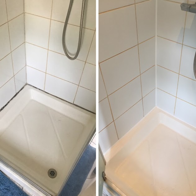 before and after of mould removal process
